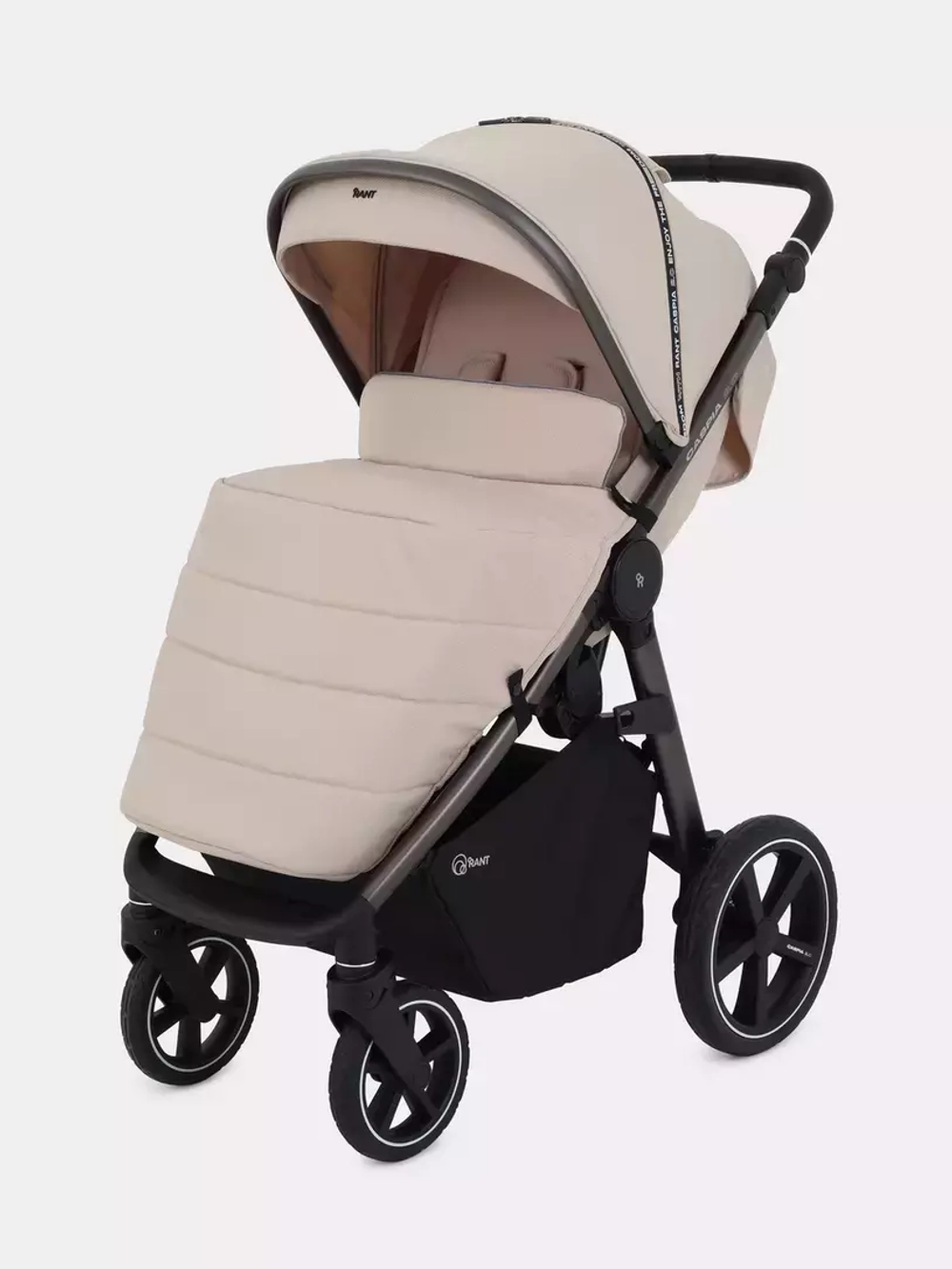 Коляска детская RANT "CASPIA 2.0" RA100 Beige