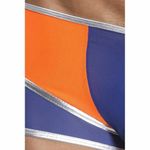 Мужские трусы хипсы сине-оранжевые Cosmos Colors  L30BOS