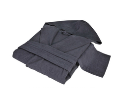 Элитный халат хлопковый Meyzer темно-серый от Hamam Турция