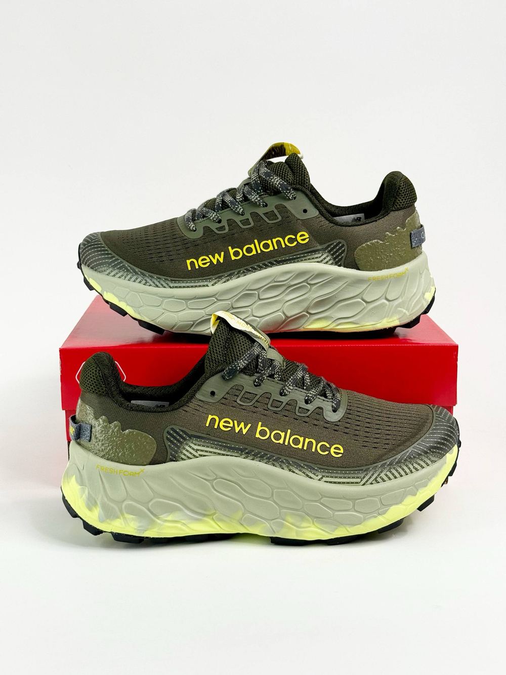 Кроссовки New Balance Fresh Foam 80v3 Trainer #B122 (хаки)