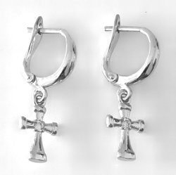 Серьги из серебра от бренда"Эстерелла"