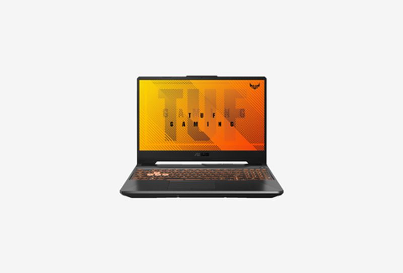 15.6" Ноутбук ASUS TUF Gaming F15 FX506HE-HN001W черный