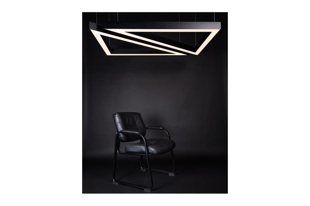 Светильник LED Trio трехлучевой 378W 3600мм*3 5000К белый подвесной IP40