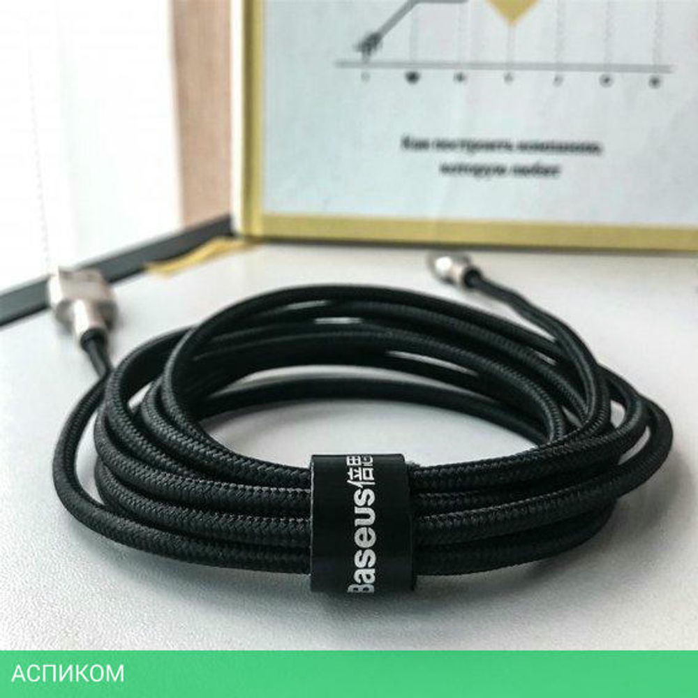Кабель Baseus Cafule 2m Black (CALJK-B01)