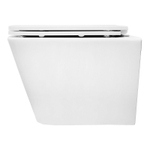 Унитаз подвесной Azario Armonia 340х480х360 безободковый, система смыва "Скрытое Торнадо", с быстросъемным сиденьем "Микролифт" (AZ-2403)