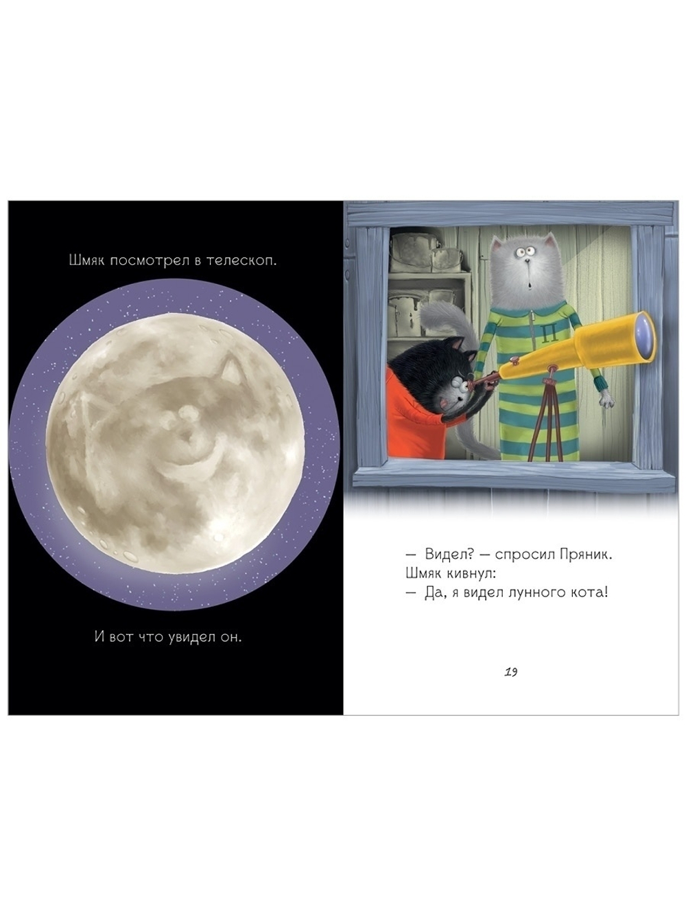 Котенок Шмяк и лунный кот