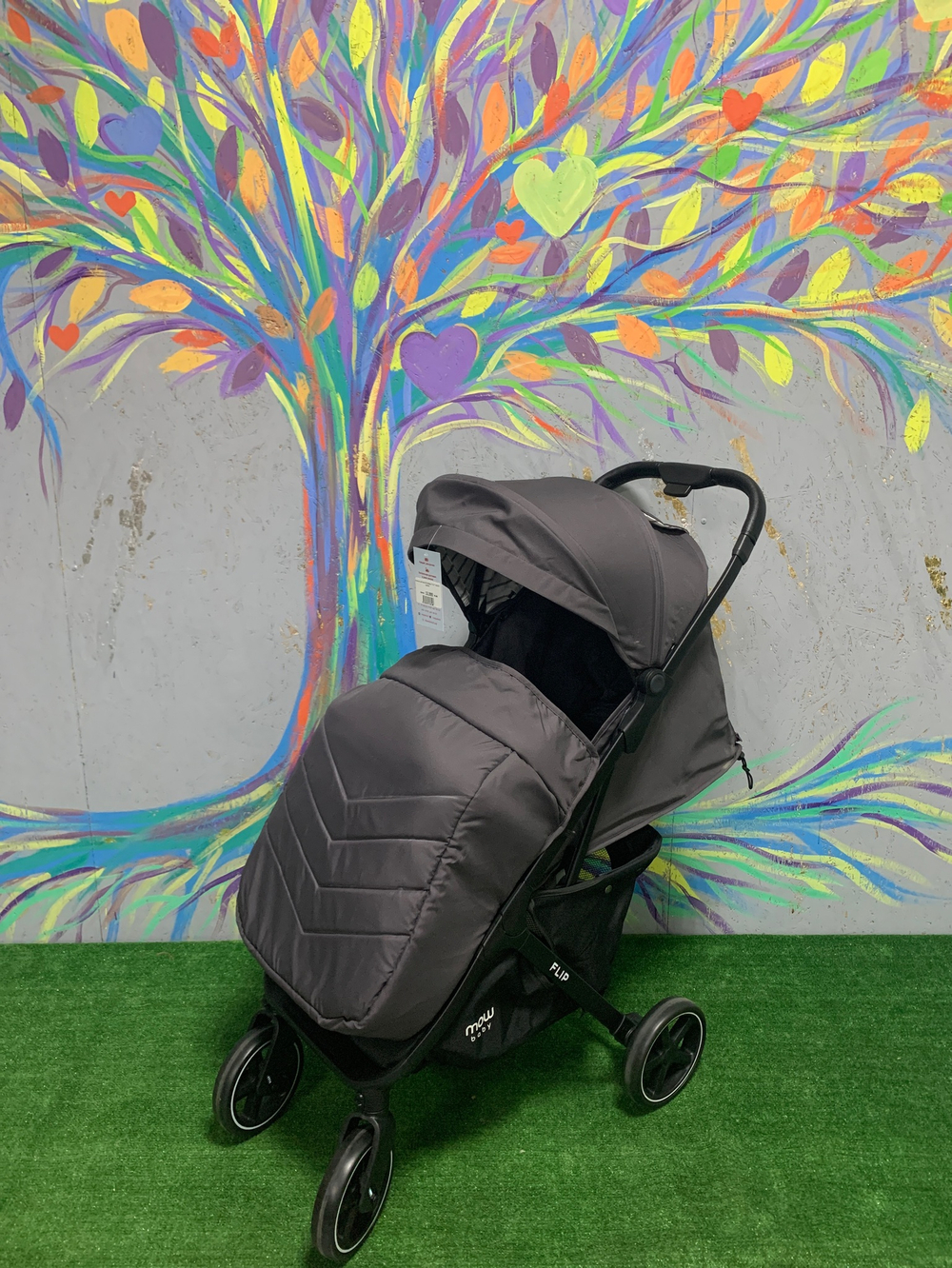 Коляска детская MOWBaby "FLIP" MB550 Carbon