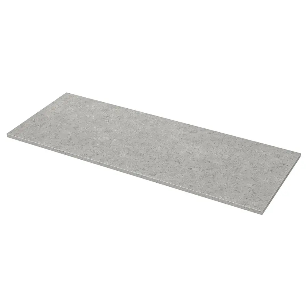 Столешница - IKEA EKBACKEN/ЭКБАККЕН ИКЕА, 186х63,5х2,8 см, серый