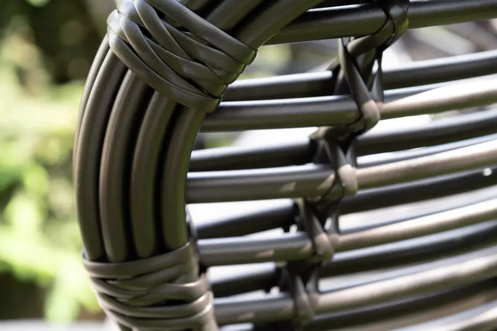 "Парма" кофейный комплект из искусственного ротанга, цвет бронзовый