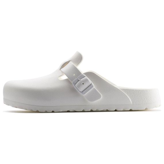 Birkenstock Boston Essentials Домашние тапочки белого цвета