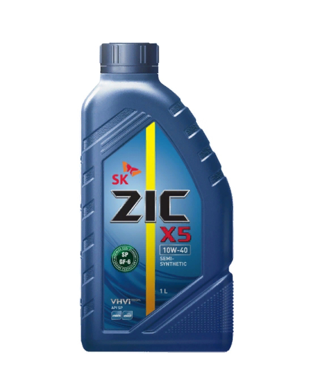 Масло ZIC X5 10w40 1л п/синтетика SN