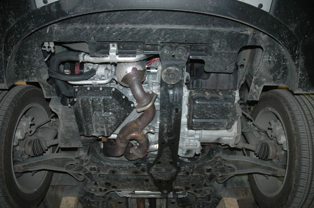 Защита картера и КПП Sheriff для Dodge Journey I (JC) Рестайлинг 2010-2015 арт.04.2457