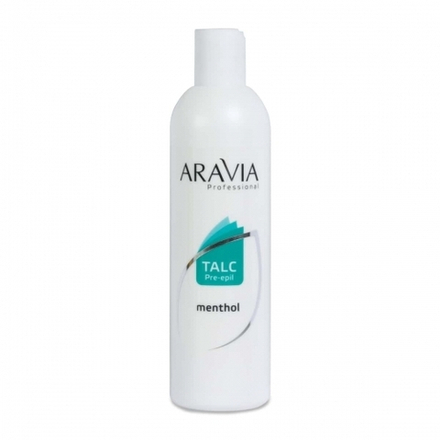 Тальк для депиляции с ментолом, Aravia Professional, 300 мл