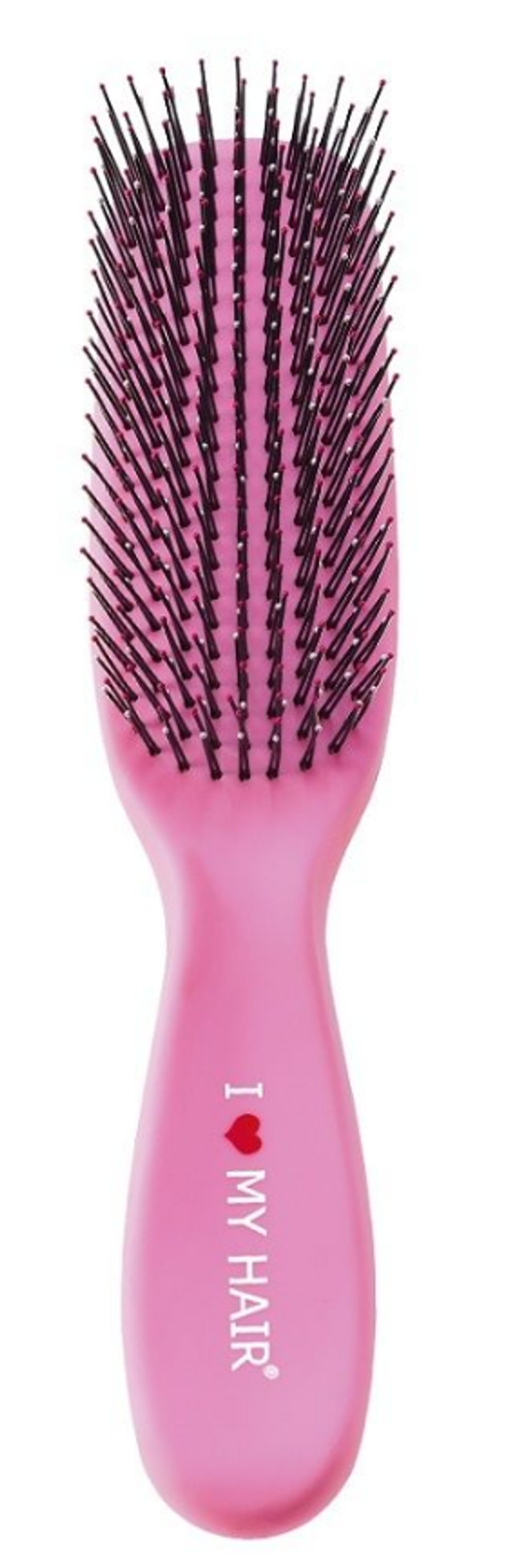 Расческа I LOVE MY HAIR "Spider ECO" 1501 розовая матовая М