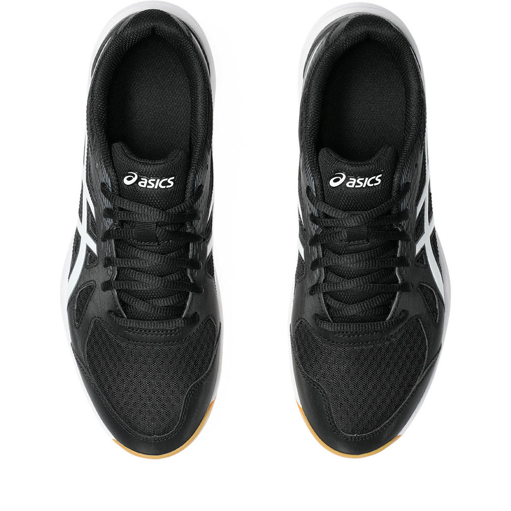 Кроссовки волейбольные мужские ASICS Upcourt 6 1071A104 001, р.10.5(рос.43), черно-белый