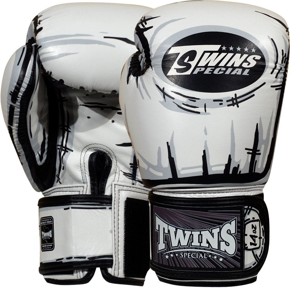 Боксерские перчатки Twins Special FBGVL4-66/WH-16