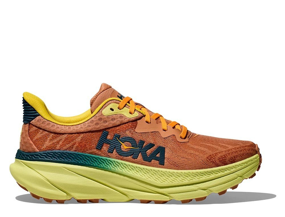 Кроссовки для бега мужские Hoka Challenger 7 Оранжево-Синие