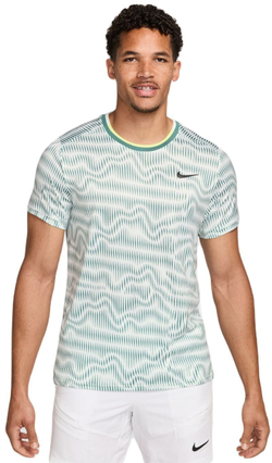 Мужская теннисная футболка Nike Court Advantage Tennis Top - Мятный