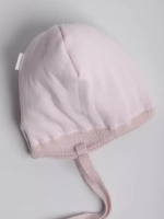 Шапка зимняя вязаная с помпоном детская