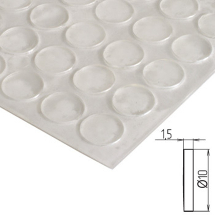 Отбойники силиконовые (10*1,5мм) 100шт