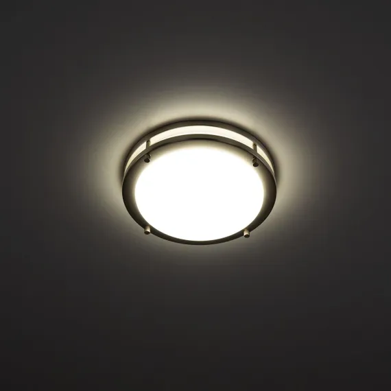 CL709201N Бостон Хром Мат. Св-к Накл. LED 20W*4000K
