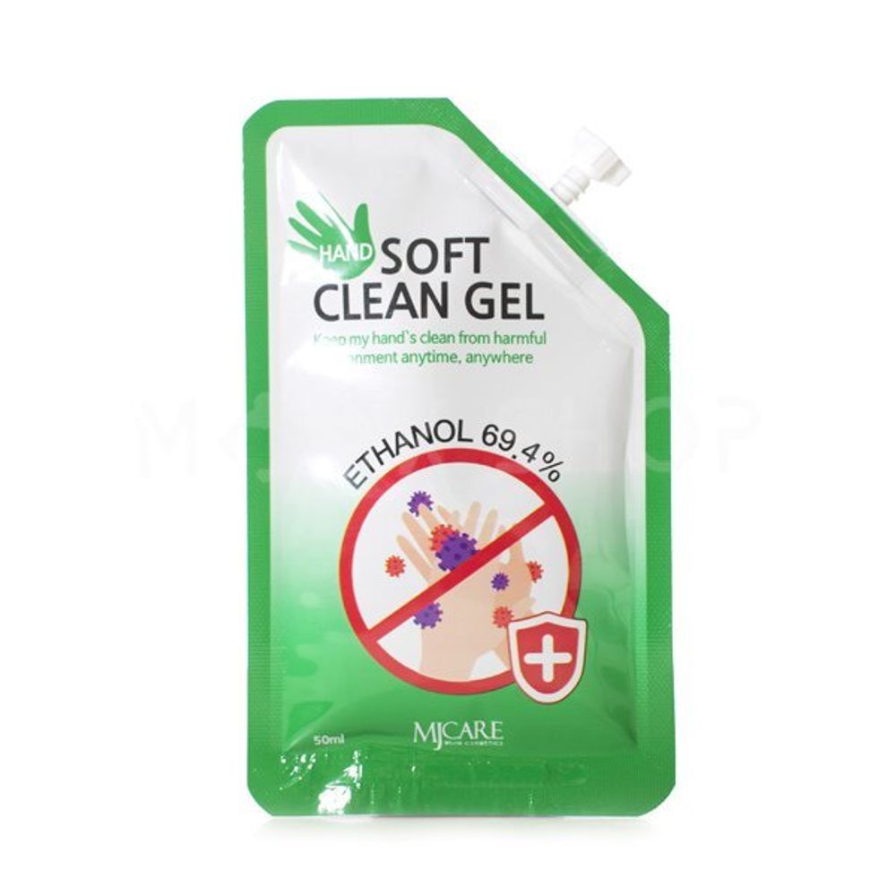 MIJIN Гель для рук антибактериальный Hand Soft Clean Gel, 50мл