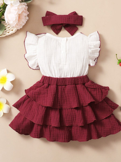 Летнее платье для девочки нарядное