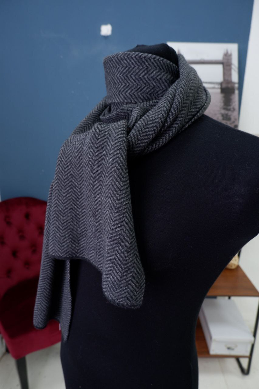 Шарф Willam Hurd c шерстью