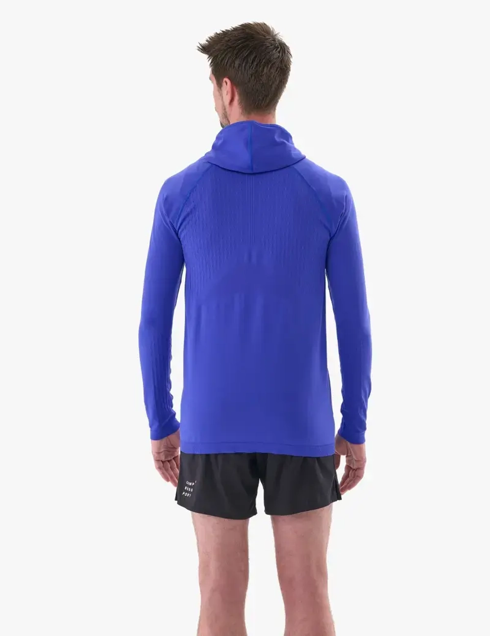 Лонгслив 3D Thermo Seamless Zip Dazz Blue