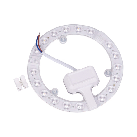 ULE-Q930-18W-4000K IP40 CLEAR Светильник-модуль светодиодный с драйвером. 220В. диаметр 155мм. Белый свет 4000K. Угол 180градусов. TM Volpe
