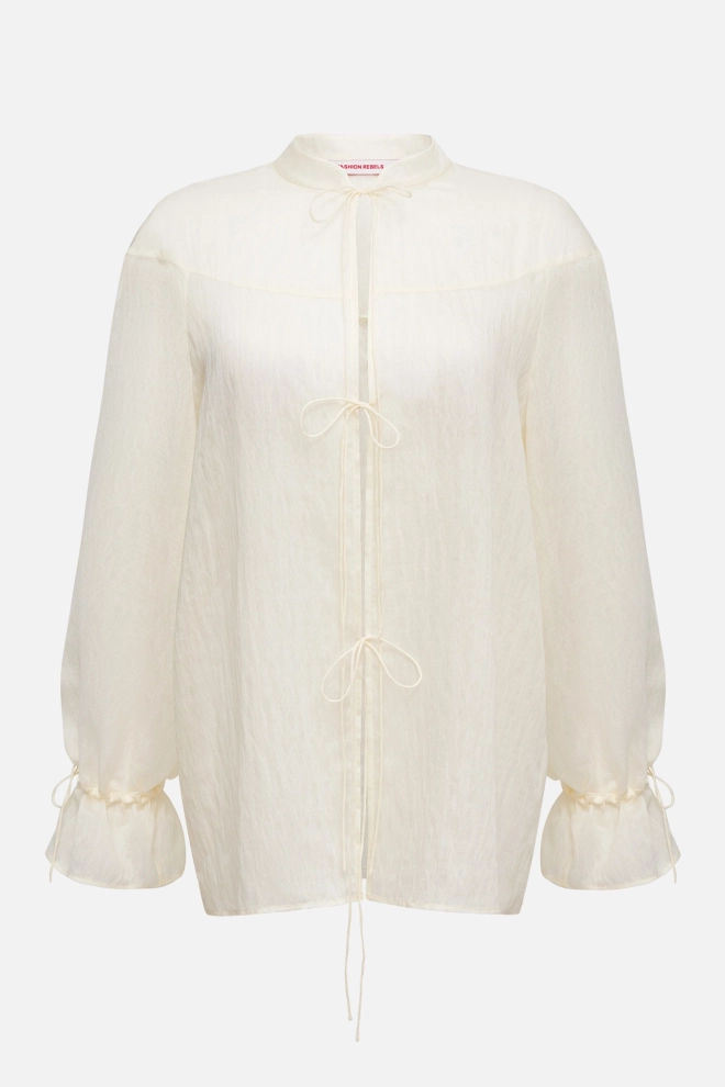 Блуза из органзы