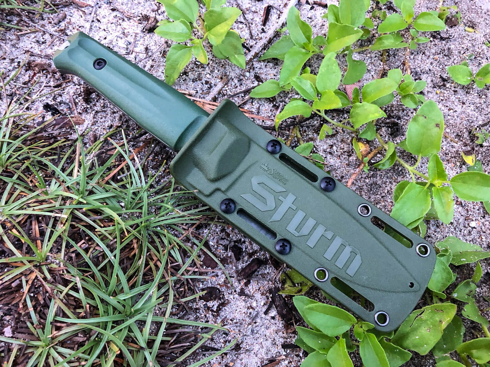 🏆Тактический нож Sturm AUS-8 StoneWash Орех