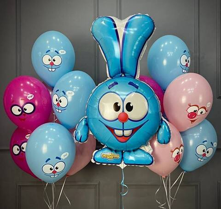 Набор воздушных шаров "Смешарики"