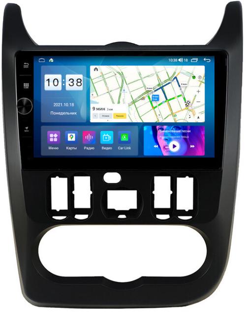 Магнитола для Renault Logan/Sandero 2009-2014 - Parafar PF175BFHDAV на Android 13, CarPlay, 4G SIM-слот