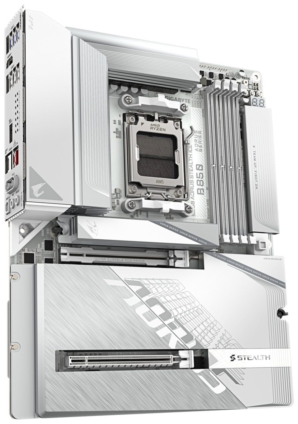 Материнская плата GIGABYTE B850 AORUS STEALTH ICE