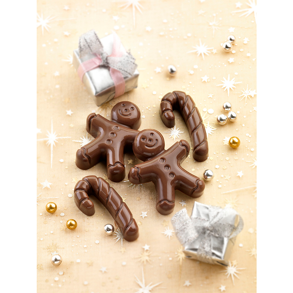 Форма для приготовления конфет Silikomart Mr Ginger силиконовая