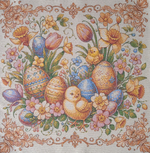 Декоративная гобеленовая салфетка Добрая 40х40 см