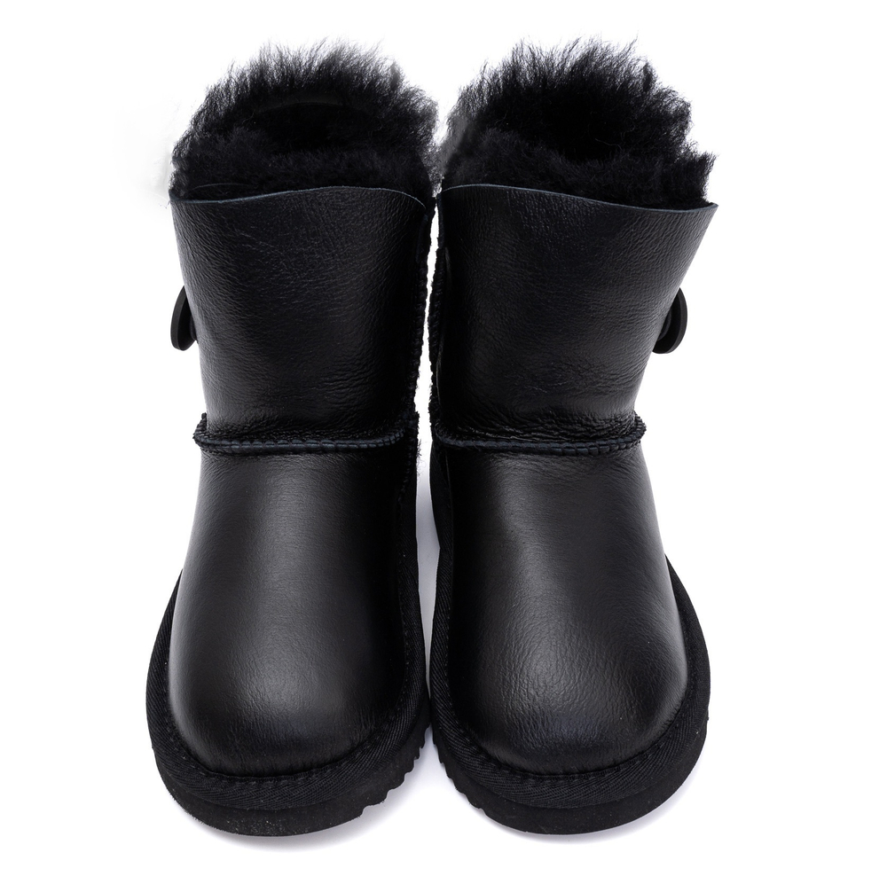 UGG Kids Bailey Button II Metallic Black