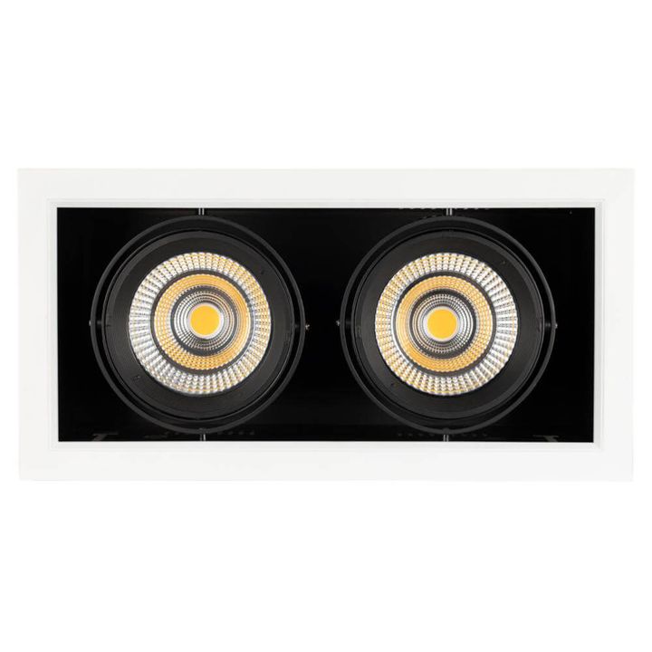 Встраиваемый светодиодный светильник Arlight CL-Kardan-S375x190-2x25W Day4000 027927