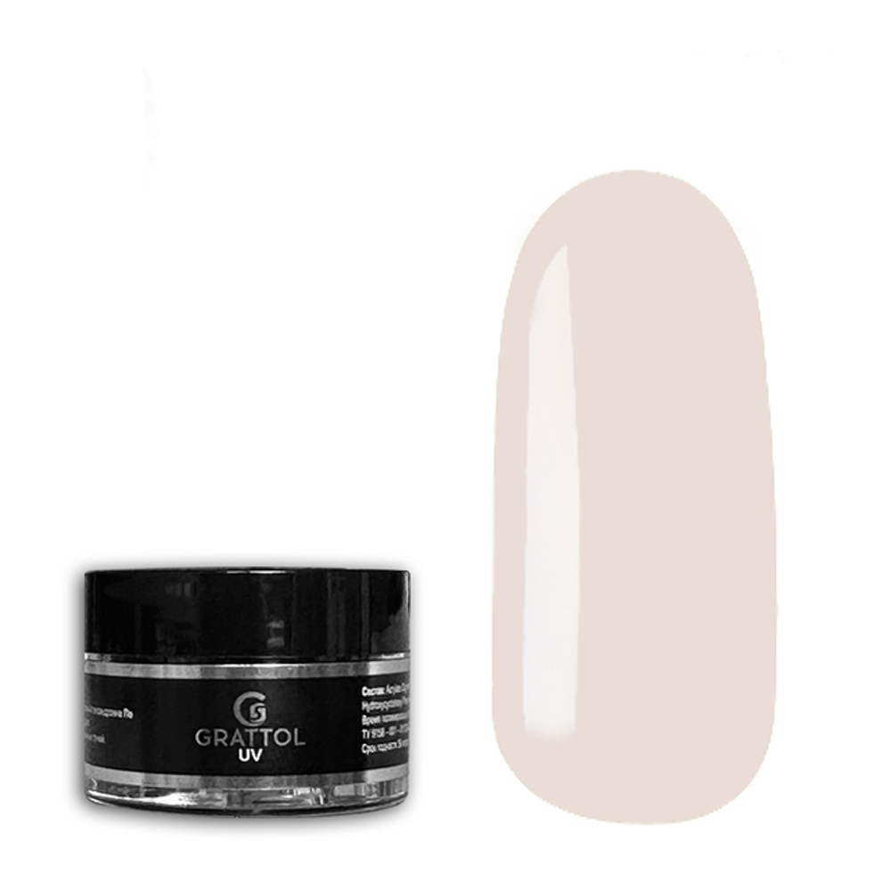 Grattol Camouflage Gel Old Money 02 - Гель камуфлирующий, 15 мл