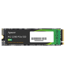 Твердотельный накопитель Apacer SSD AS2280P4X 512Gb M.2 2280 PCIe Gen3x4, R2100/W1500 Mb/s, 3D NAND, MTBF 1.8M, NVMe, 200TBW, Retail, 3 years (AP512GAS2280P4X-1)
