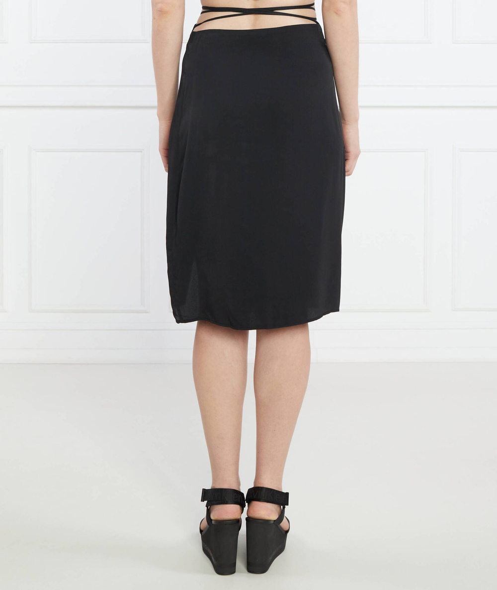 Юбка TIE DETAIL CALVIN KLEIN JEANS - черный(J20J220796)