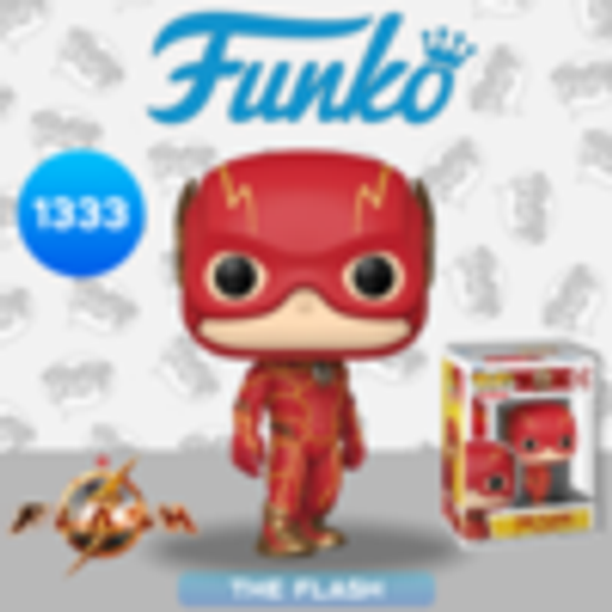 Фигурка Funko POP! Movies The Flash The Flash (1333) 65592 / Фигурка Фанко ПОП! по мотивам фильма "Флэш", Флэш