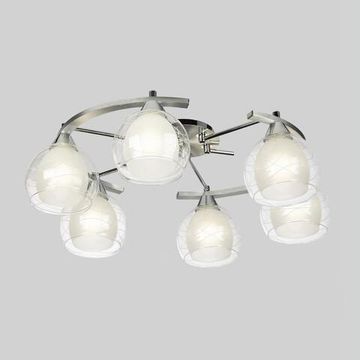 CL157162 Буги Алюм+Хром Св-к Люстра