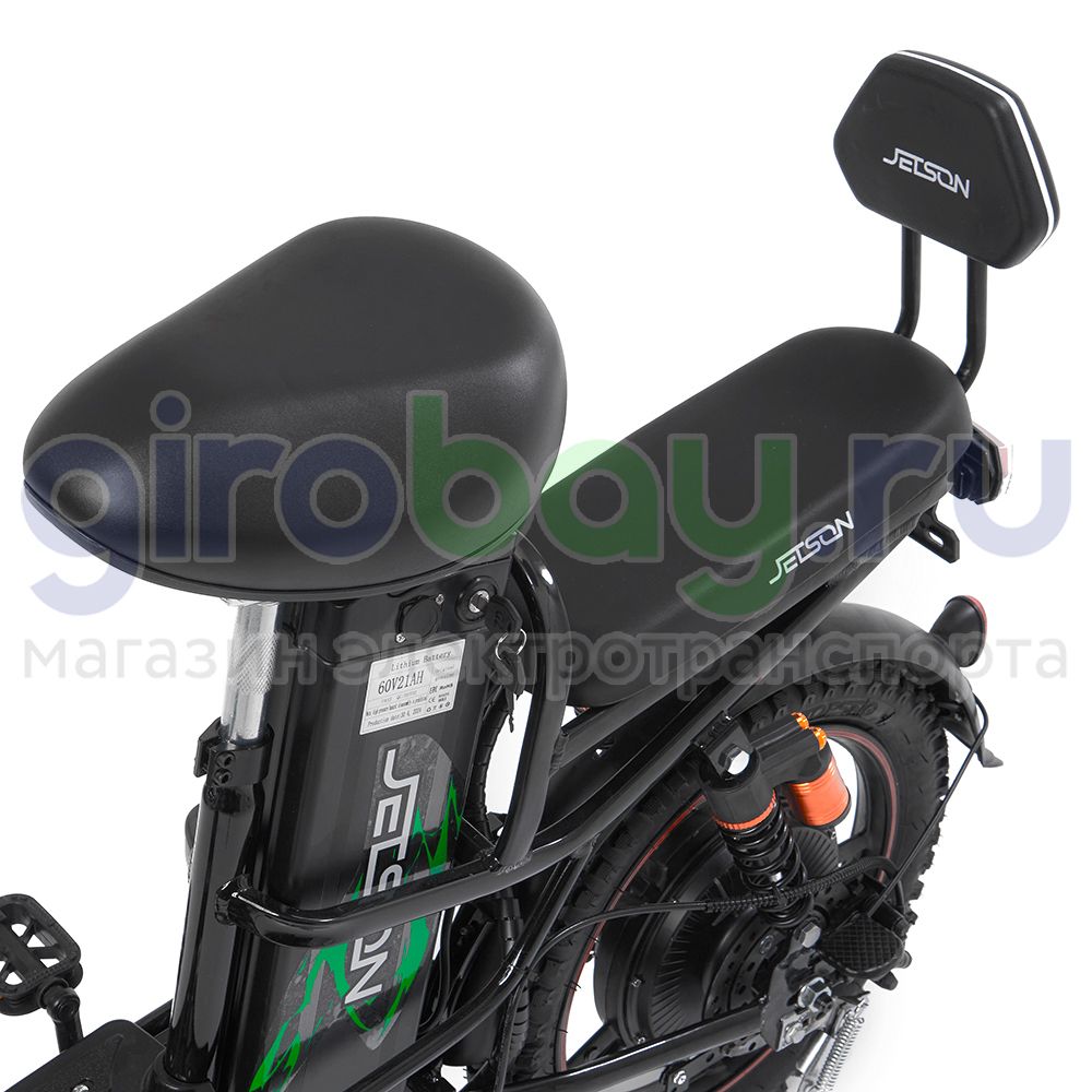 Электровелосипед Jetson Pro Max Ultra Plus Black (60V/21Ah) 2024 года фото №7