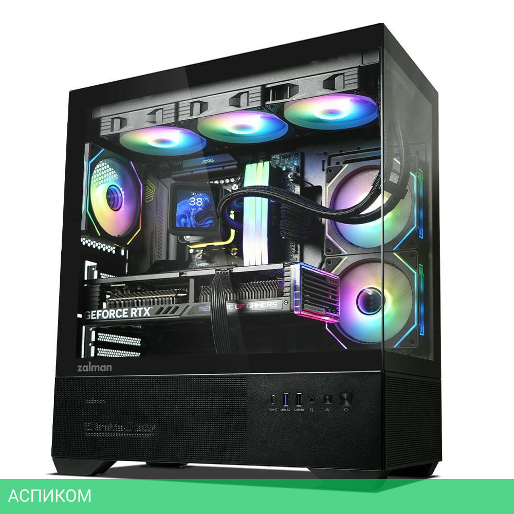 Корпус Zalman Chronix без БП Black