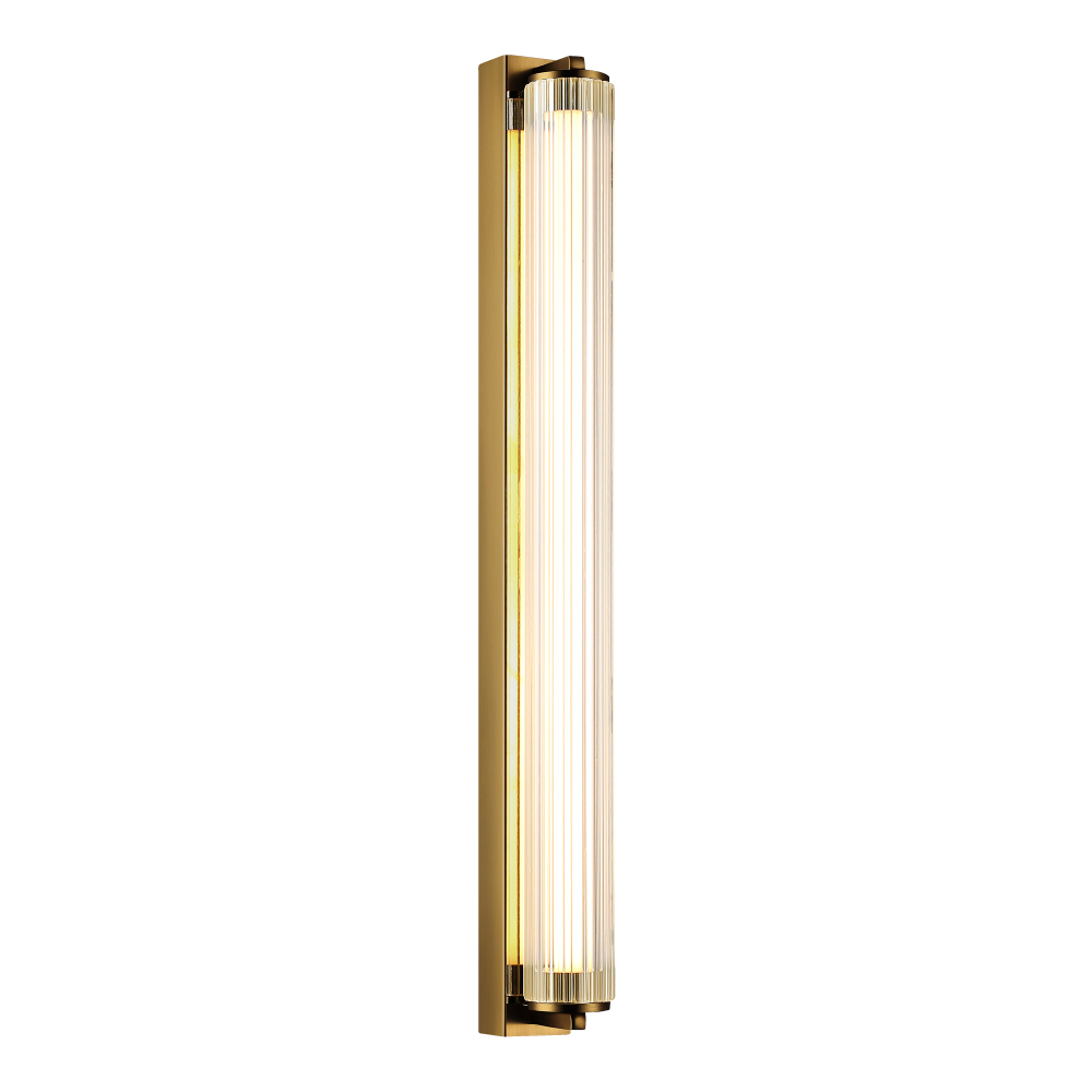 Светильник светодиодный, латунь, прозрачный, BAMBOO, LED, 20