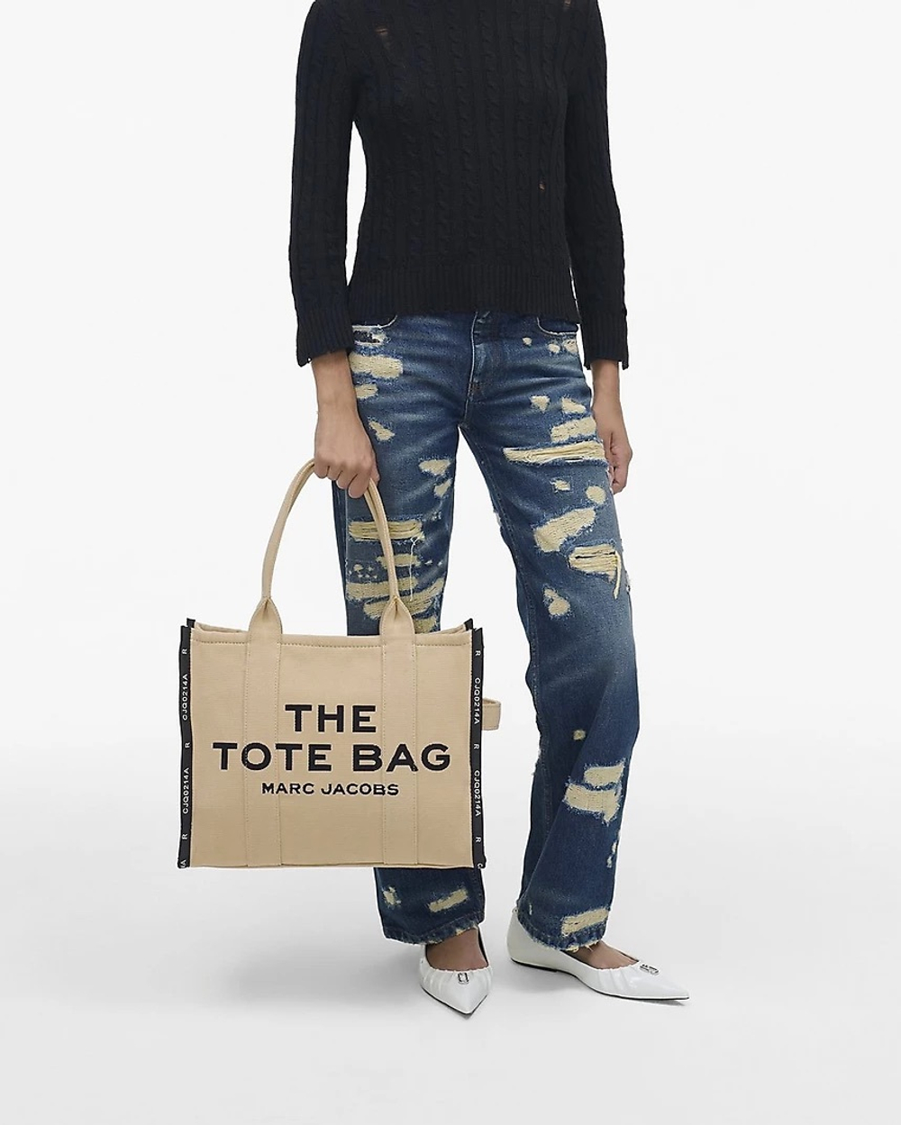Сумка MARC JACOBS THE JACQUARD LARGE TOTE BAG “Warm Sand”