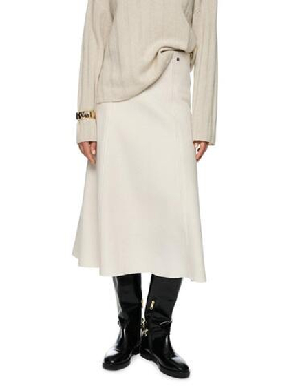 Marc Cain Юбка миди из натуральной шерсти
