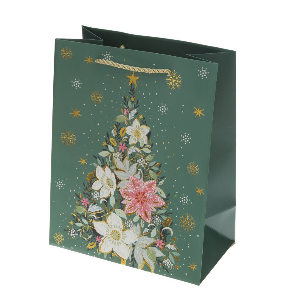 GAEM Пакет подарочный S (бумага 210г/м2, блок 12шт), L18 W10 H23 см, 4в.